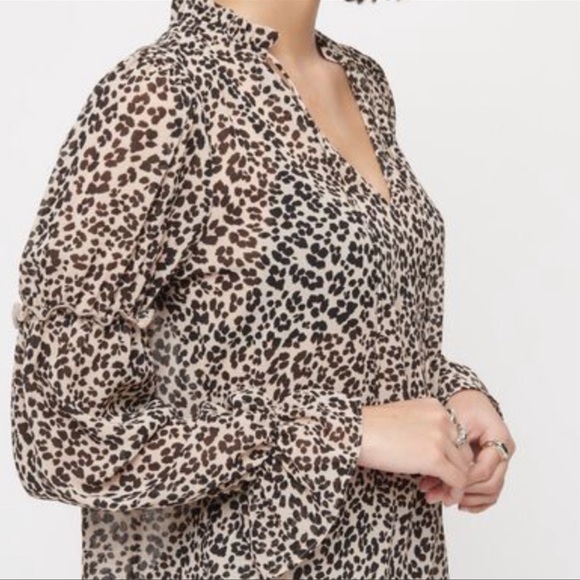 Cheetah Print Blouse - Picture 2 of 7
